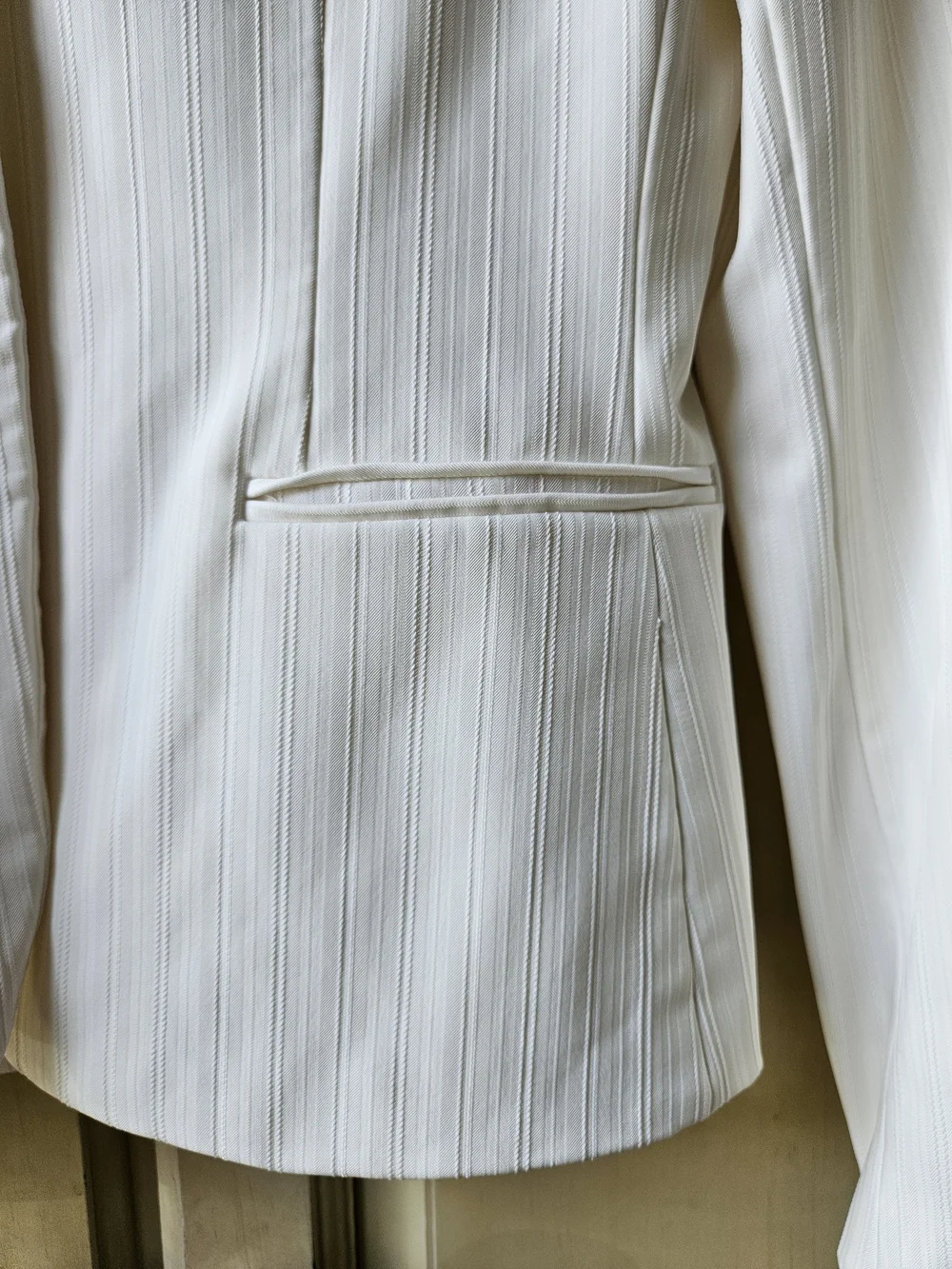 Antonio Melani Classic Women's White Tailored Pant Suit Set